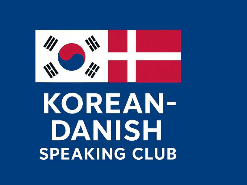 Logo for koreansk-dansk snakkeklub